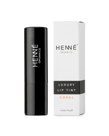 "CORAL" luxury lip tint: Henné Organics