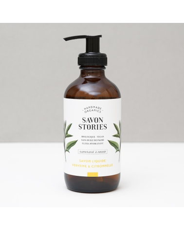 "VERBENA & LEMONGRASS" hand & body wash - moisturising, bright & refreshing: Savon Stories
