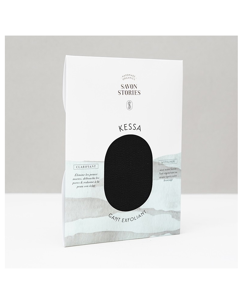 "KESSA" gant exfoliant: Savon Stories