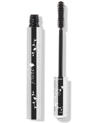 "BLACK TEA" mascara noir intense aux pigments de fruits: 100% Pure