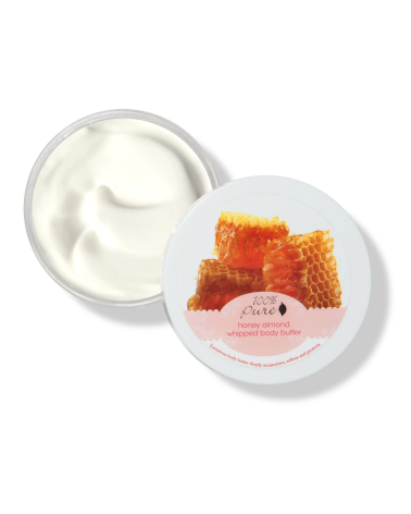 HONEY ALMOND whipped body butter: 100% Pure