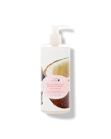 "HONEY COCONUT" après-shampoing au miel et coco pour cheveux secs et abîmés: 100% Pure (390 ML)