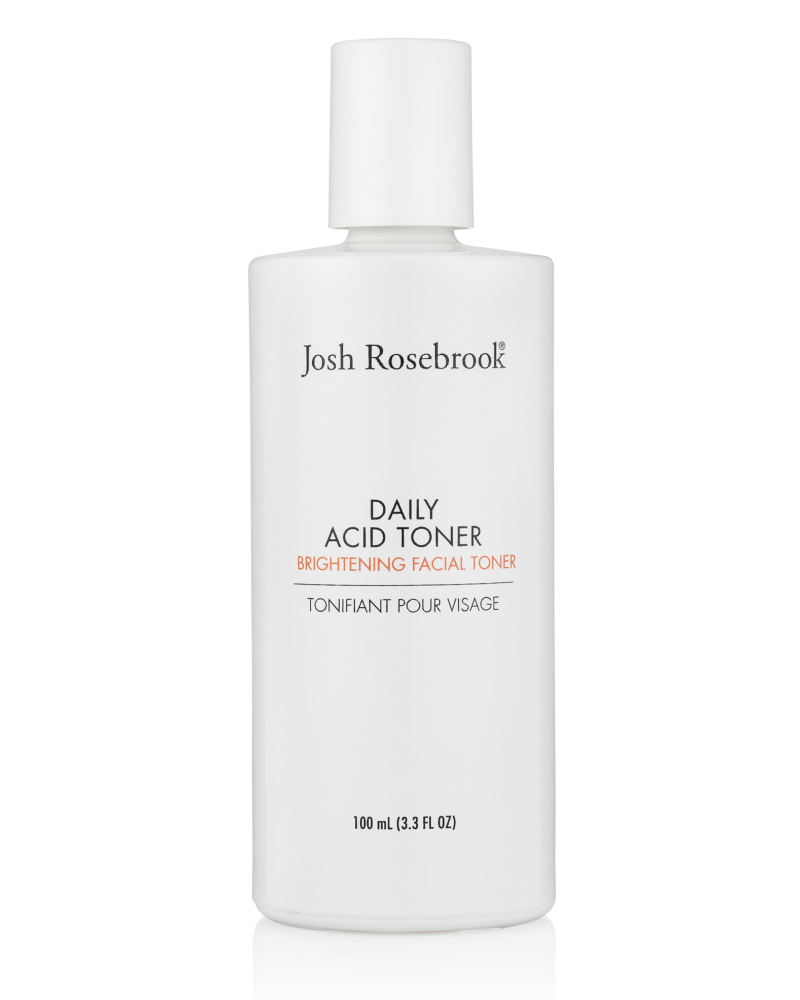 "DAILY ACID TONER" brightening facial lotion: Josh Rosebrook