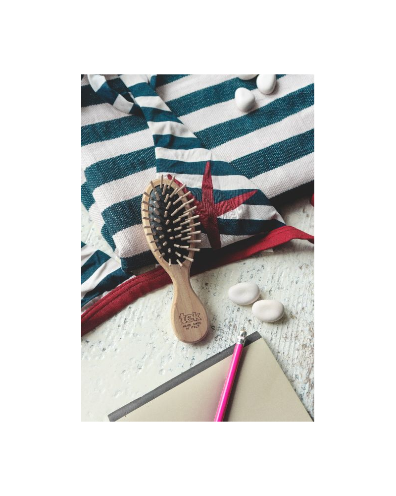 Folding Hair Brush with Makeup Mirror Mini Hair Comb for Purse Bag Women  Men | eBay