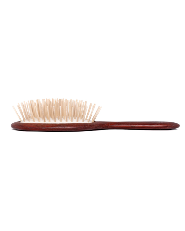 "LUXURY" oval brush with long pins: Tek