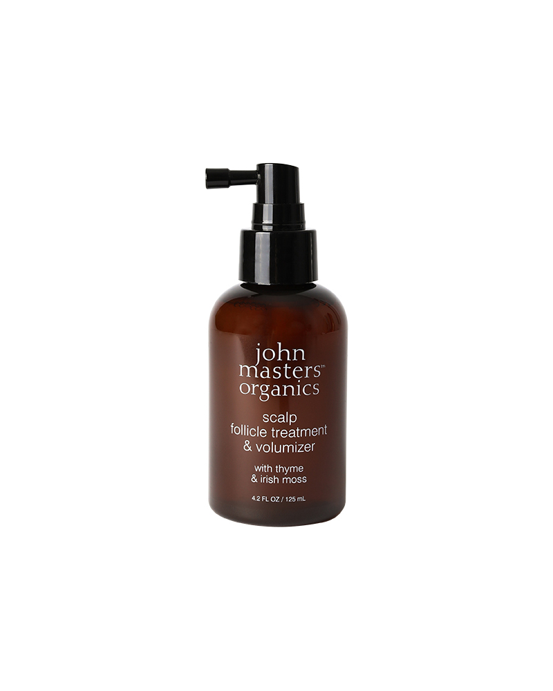 Spray purifiant & volume pour cheveux fins "SCALP FOLLICLE TREATMENT & VOLUMIZER": John Masters Organics