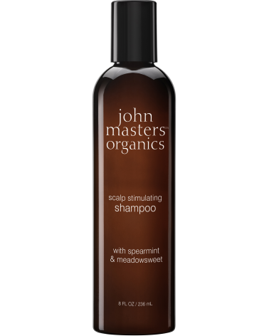 "SCALP STIMULATING SHAMPOO" shampoing stimulant à la menthe poivrée et à la reine-des-prés: John Masters Organics