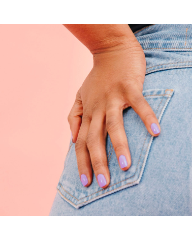 "LISA LILAS" a pastel mauve nail polish: Manucurist