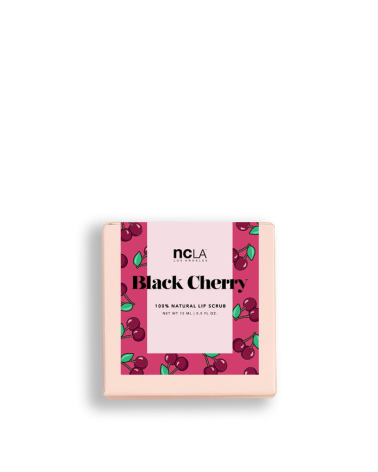 "BLACK CHERRY" lip scrub : NCLA Beauty