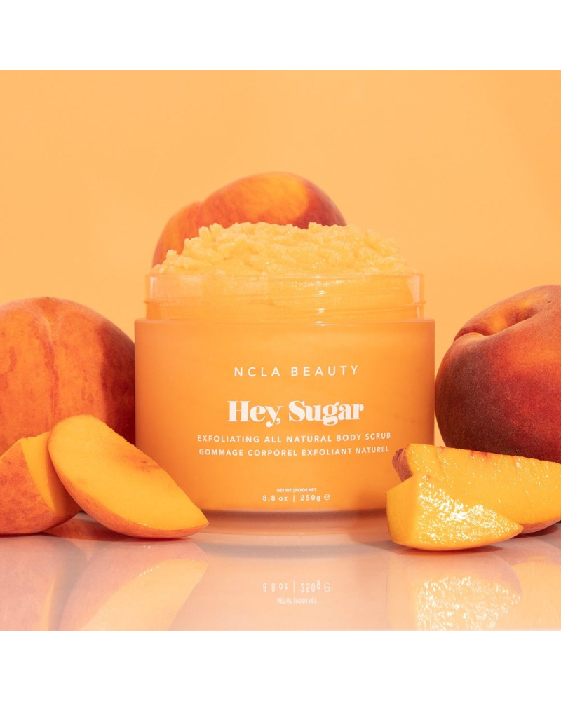 NCLA Beauty BODY SCRUB - Kroppsexfoliering - peach/aprikos 