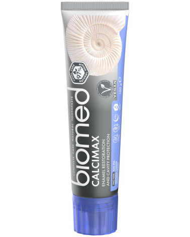 CALCIMAX toothapaste, protects & remineralizes: Biomed