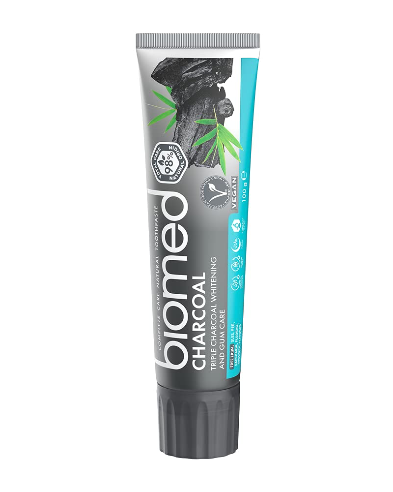 CHARCOAL dentifrice blanchissant: Biomed