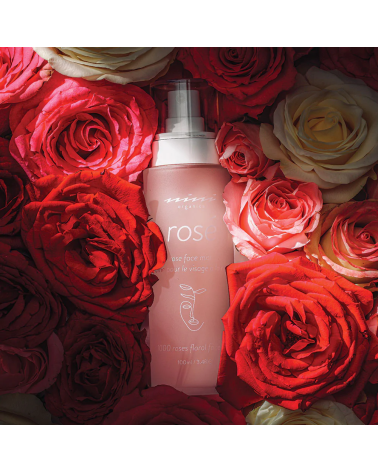 Rosé, rose water face mist: NINI Organics