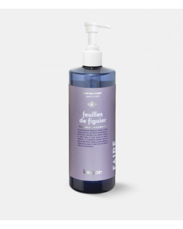 FEUILLES DE FIGUIER, exfoliating soap Fennel & Fig: Kerzon