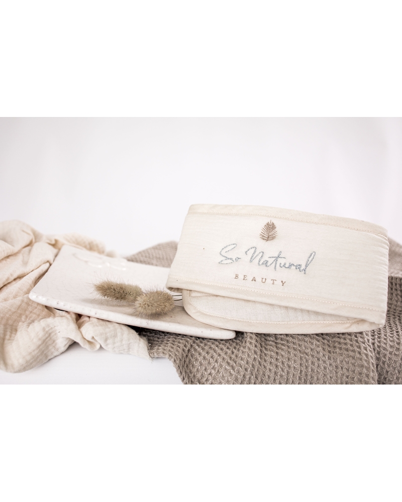 Headband 100% cotton: So Natural Beauty