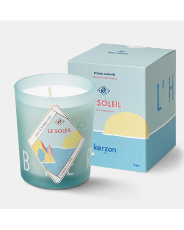 LE SOLEIL, bougie parfumée Coco & Frangipanier: Kerzon