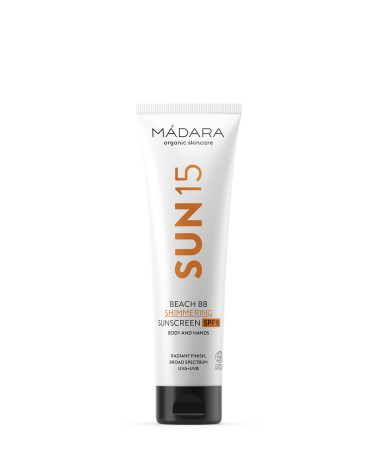 SUN15 Beach BB shimmering Sunscreen SPF15: Madara