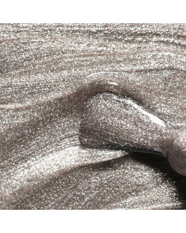 DISCO, Silver Glitter nail polish: Manucurist
