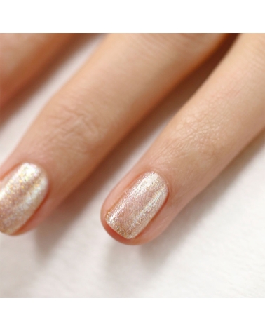 GOLD, golden glitter narnish nail polish: Manucurist