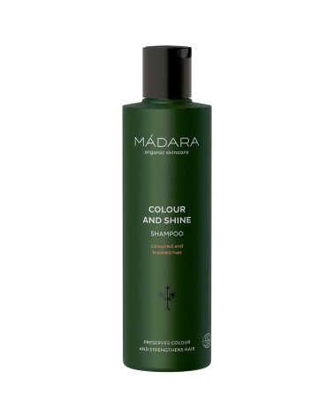 COLOUR AND SHINE, shampoing pour cheveux colorés: Madara