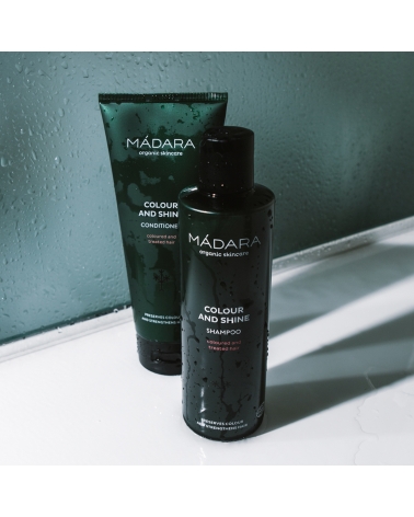 COLOUR AND SHINE shampoo: Madara
