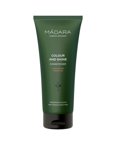 COLOUR AND SHINE, après-shampoing pour cheveux colorés: Madara