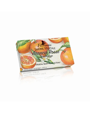 ARANCIO ROSSO, red orange bar soap: Florinda