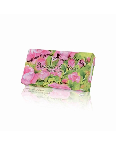 BOUQUET DI ROSE, rose bar soap: Florinda