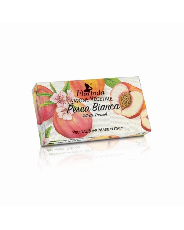 PESCA BIANCA, white peach bar soap: Florinda
