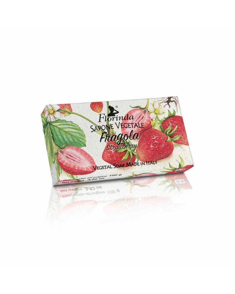FRAGOLA, strawberry bar soap: Florinda