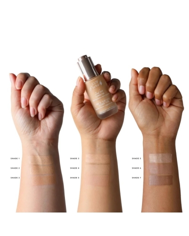 2nd skin foundation, fruit pigmented: 100% Pure