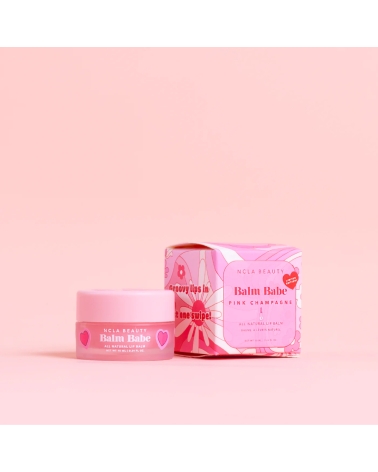 VALENTINE'S DAY edition, Pink Champagne lip balm: NCLA Beauty