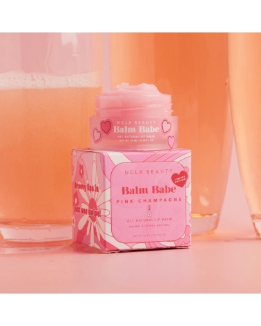 VALENTINE'S DAY édition, baume pour les lèvres Pink Champagne: NCLA Beauty