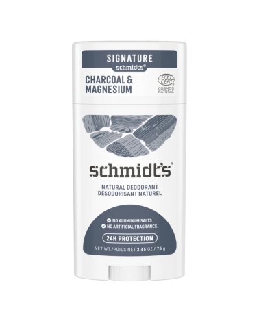 CHARCOAL & MAGNESIUM deodorant stick: Schmidt's Natural