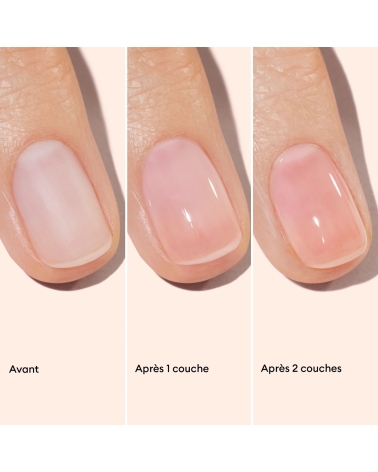 ACTIVE GLOW raspberry, treatment polish to boost nail shine: Manucurist