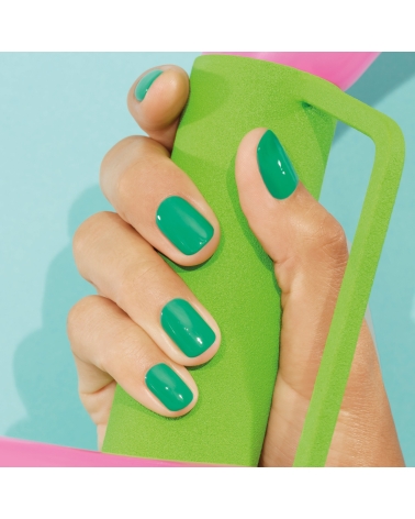 BRAZIL, an electric green shade nail polish: Manucurist