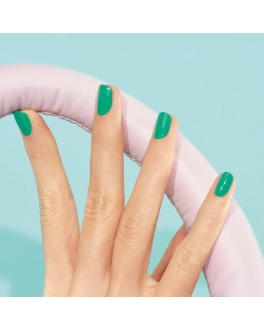 BRAZIL, an electric green shade nail polish: Manucurist
