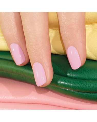 CANDY, a cool-toned, neon pink shade nail polish: Manucurist
