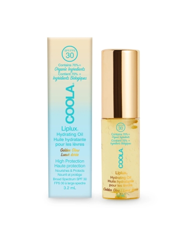 LIP OIL, hydrating lip oil sunscreen SPF30: Coola