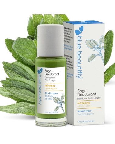 blue beautifly sage deodorant sauge